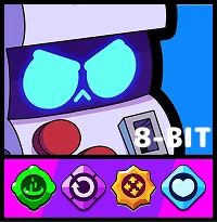8-bit - postacie z Brawl Stars