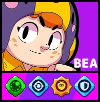 Bea - postacie z Brawl Stars