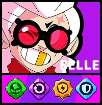 Belle - postacie z Brawl Stars