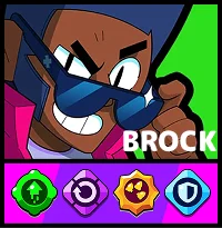 Brock - postacie z Brawl Stars
