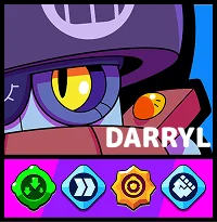 Darryl - postacie z Brawl Stars