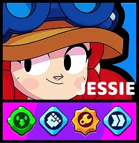 Jessie - postacie z Brawl Stars